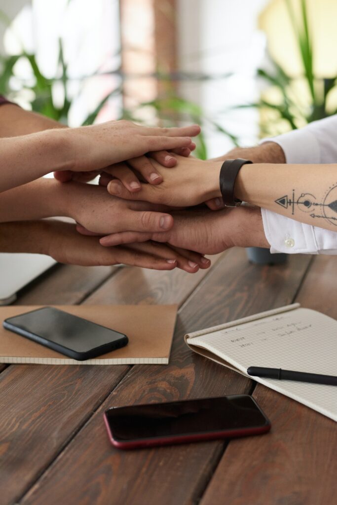 service client : tous ensemble en équipe