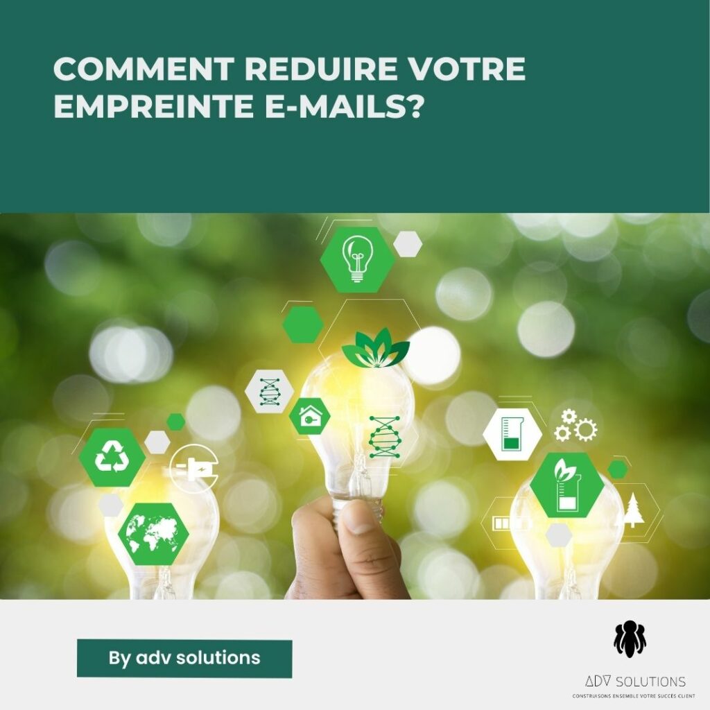 Empreinte e mail RSE ADV Solutions Service client conseil