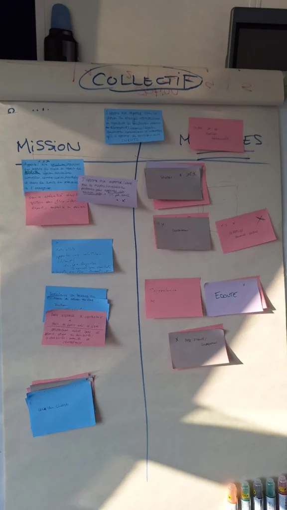 Atelier de diagnostic et de réorganisation des flux d’une activité ADV